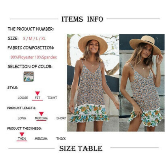 BOHO STRAPPY V-NECK FLORAL MINI DRESS - Picture 4 of 6